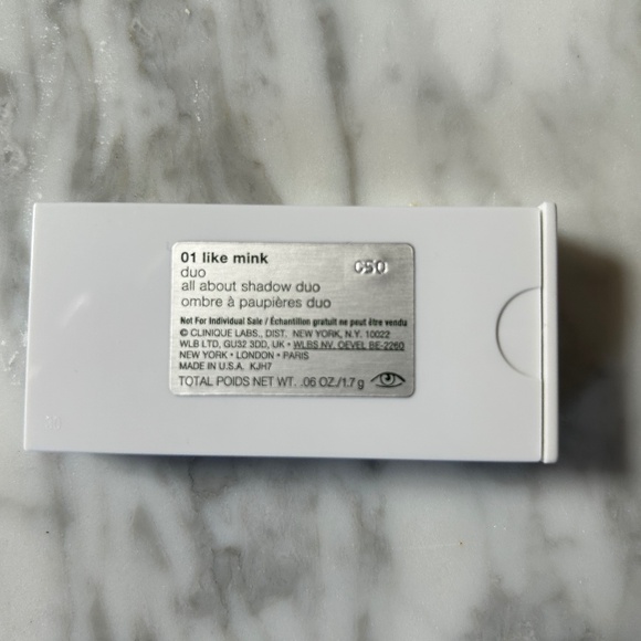 NEW Clinique Makeup Bag Set by Donald All About Shadow Duo Like Mink Chubby Lip - Picture 6 of 8